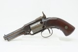 SCARCE Antique JAMES WARNER Pocket Revolver CIVIL WAR Era.28 PercussionSPRINGFIELD, MASSACHUSETTS Mfg. Pocket Revolver - 2 of 16