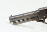 SCARCE Antique JAMES WARNER Pocket Revolver CIVIL WAR Era.28 PercussionSPRINGFIELD, MASSACHUSETTS Mfg. Pocket Revolver - 5 of 16