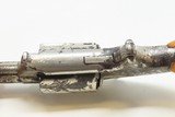 ENGRAVED Antique HOPKINS & ALLEN XL No. 3 N.Y. .32 RF SPUR TRIGGER Revolver WILD WEST Self Defense w/ANTIQUE IVORY GRIPS - 12 of 17