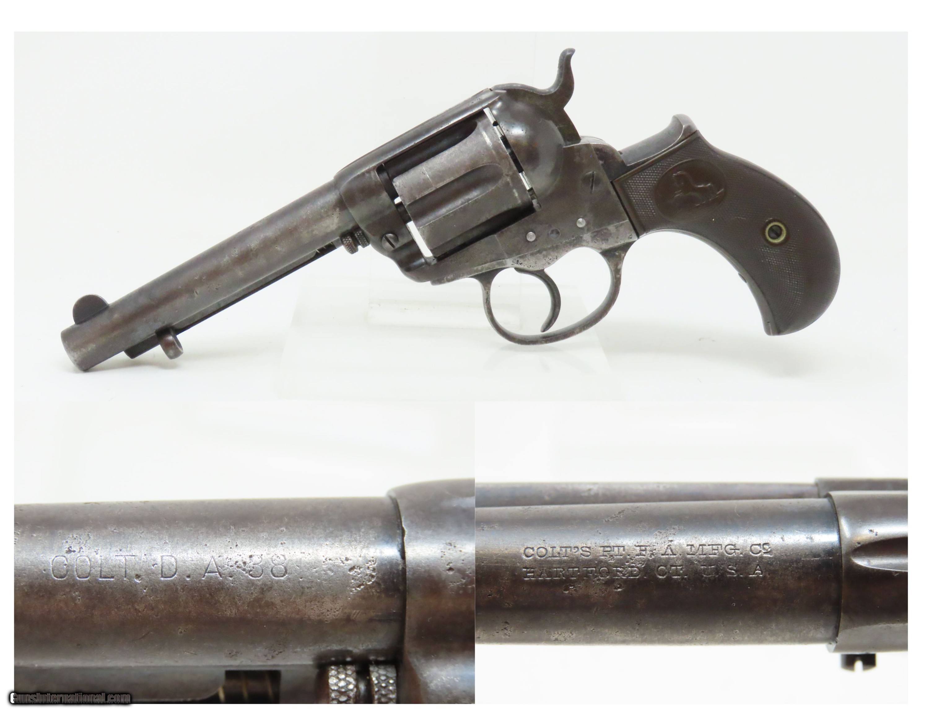 Antique COLT M1877 “Lightning” .38 DA Revolver DOC HOLLIDAY