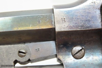Rare CIVIL WAR Era Antique U.S. ROGERS & SPENCER .44 Army Revolver NEW YORK SCARCE 1 of 5,000 1865 Army Contract Revolvers - Image 8 of 21