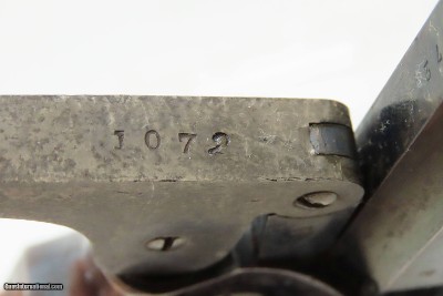 Rare CIVIL WAR Era Antique U.S. ROGERS & SPENCER .44 Army Revolver NEW YORK SCARCE 1 of 5,000 1865 Army Contract Revolvers - Image 16 of 21