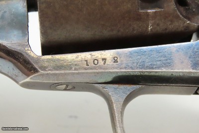 Rare CIVIL WAR Era Antique U.S. ROGERS & SPENCER .44 Army Revolver NEW YORK SCARCE 1 of 5,000 1865 Army Contract Revolvers - Image 7 of 21