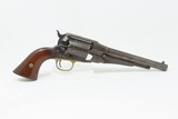 Antique US REMINGTON IMPROVED New Model Army Conversion to .46 Rimfire With Rollin White Patent Date on Cylinder - 17 of 20