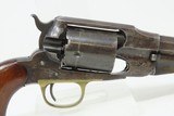 Antique US REMINGTON IMPROVED New Model Army Conversion to .46 Rimfire With Rollin White Patent Date on Cylinder - 19 of 20