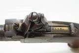 IRISH County WICKLOW Marked Antique H. NOCK Boxlock FLINTLOCK Pocket Pistol With the IRISH REGISTRATION MARK on Barrel & Grip - 8 of 18