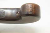 IRISH County WICKLOW Marked Antique H. NOCK Boxlock FLINTLOCK Pocket Pistol With the IRISH REGISTRATION MARK on Barrel & Grip - 11 of 18