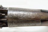 ENGRAVED Antique J.R. COOPER’S Patent 6-Shot BRITISH Percussion PEPPERBOX
1850s RING TRIGGER 6-Shot UNDERHAMMER Pistol - 8 of 18