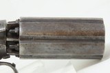 ENGRAVED Antique J.R. COOPER’S Patent 6-Shot BRITISH Percussion PEPPERBOX
1850s RING TRIGGER 6-Shot UNDERHAMMER Pistol - 18 of 18