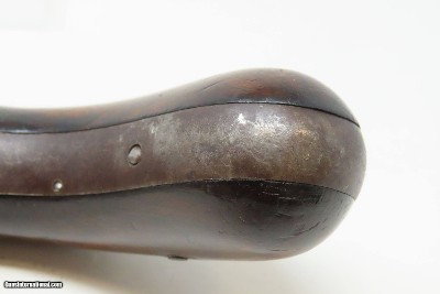 ENGRAVED Antique J.R. COOPER’S Patent 6-Shot BRITISH Percussion PEPPERBOX1850s RING TRIGGER 6-Shot UNDERHAMMER Pistol - Image 12 of 18