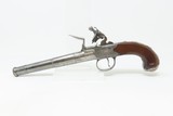 Pre-REVOLUTIONARY WAR Rare ENGRAVED Antique JOSEPH GRIFFIN Flintlock Pistol 250+ Year Old ENGRAVED Flintlock .60 MANSTOPPER - 2 of 18