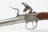 Pre-REVOLUTIONARY WAR Rare ENGRAVED Antique JOSEPH GRIFFIN Flintlock Pistol 250+ Year Old ENGRAVED Flintlock .60 MANSTOPPER - 4 of 18