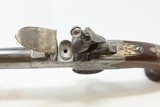 Pre-REVOLUTIONARY WAR Rare ENGRAVED Antique JOSEPH GRIFFIN Flintlock Pistol 250+ Year Old ENGRAVED Flintlock .60 MANSTOPPER - 7 of 18