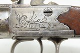 Pre-REVOLUTIONARY WAR Rare ENGRAVED Antique JOSEPH GRIFFIN Flintlock Pistol 250+ Year Old ENGRAVED Flintlock .60 MANSTOPPER - 10 of 18