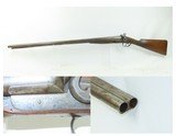 PITTSBURGH, PA Antique J.H. JOHNSTON 8 Gauge Percussion Shotgun“GREAT WESTERN GUN WORKS” Family of Guns - 1 of 21