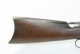 c1889 Antique WINCHESTER Model 1886 Lever Action .40-82 WCF REPEATING Rifle Octagonal Barrel & Tang Peep Sight - 15 of 19