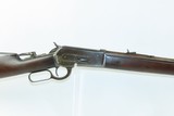 c1889 Antique WINCHESTER Model 1886 Lever Action .40-82 WCF REPEATING Rifle Octagonal Barrel & Tang Peep Sight - 16 of 19