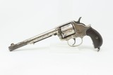 c1881 mfr. Antique COLT Model 1878 “FRONTIER” .45 Revolver WILD WEST NICKEL 7-1/2” Barrel in .45 Long Colt - 2 of 19