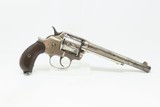 c1881 mfr. Antique COLT Model 1878 “FRONTIER” .45 Revolver WILD WEST NICKEL 7-1/2” Barrel in .45 Long Colt - 16 of 19