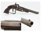 c1862 mfr. CIVIL WAR Antique SAVAGE .36 “NAVY” Two-Trigger Revolver Scarce & Unique Military Sidearm - 1 of 17