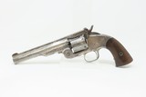 LETTERED Antique SMITH & WESSON U.S. 2nd Model .45 SCHOFIELD ARMY Revolver One of 5,934 Second Models Manufactured c. 1876-77 - 2 of 23