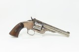 LETTERED Antique SMITH & WESSON U.S. 2nd Model .45 SCHOFIELD ARMY Revolver One of 5,934 Second Models Manufactured c. 1876-77 - 15 of 23