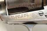 LETTERED Antique COLT “PEACEMAKER” .32-20 WCF SINGLE ACTION ARMY Revolver
WILD WEST .32 WCF Colt 6-Shooter Made in 1897! - 13 of 22