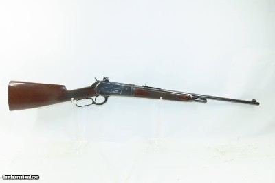 c1920 mfr. WINCHESTER Model 86 LIGHTWEIGHT TAKEDOWN Lever Action.33 WCFWith Lyman Peep Sight and Flip-Up Globe Front Sight - Image 16 of 21