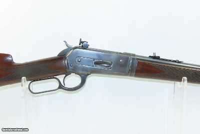 c1920 mfr. WINCHESTER Model 86 LIGHTWEIGHT TAKEDOWN Lever Action.33 WCFWith Lyman Peep Sight and Flip-Up Globe Front Sight - Image 18 of 21