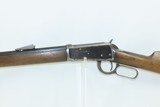 c1904 mfr. WINCHESTER Model 1894 .32 SPECIAL W.S. Lever Action Rifle C&R
Octagonal Barrel, Crescent Butt Plate - 4 of 21