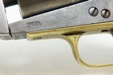 CIVIL WAR / WILD WEST Antique COLT M1851 NAVY .36 Perc. Revolver GUNFIGHTER Manufactured in 1863 and used into the WILD WEST - 6 of 19