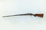 PARKER BROTHERS Double Barrel SxS 12g. Grade 0 “VH” HAMMERLESS Shotgun C&RMade in 1904 with VULCAN BARRELS - 2 of 22