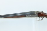 PARKER BROTHERS Double Barrel SxS 12g. Grade 0 “VH” HAMMERLESS Shotgun C&RMade in 1904 with VULCAN BARRELS - 4 of 22