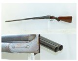 PARKER BROTHERS Double Barrel SxS 12g. Grade 0 “VH” HAMMERLESS Shotgun C&RMade in 1904 with VULCAN BARRELS - 1 of 22