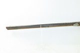 FRONTIER Antique PIONEER Long Rifle Half Stock .40 Caliber Percussion Mid-1800s HOMESTEAD/HUNTING Rifle - 17 of 19