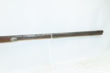 FRONTIER Antique PIONEER Long Rifle Half Stock .40 Caliber Percussion Mid-1800s HOMESTEAD/HUNTING Rifle - 5 of 19