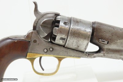 CIVIL WAR SURGEON NY 47th & 44th Antique U.S. COLT Model 1860 ARMY Revolver Dr. Morris Wellington Townsend of Bergen, NY - Image 15 of 25