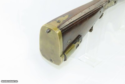 AUSTRIAN 19th Century Anton Schreiber BELLOWS Crank Handle Tip-Up AIR GUN RELIEF CARVED & ENGRAVED Made in GRAZ, AUSTRIA - Image 15 of 16