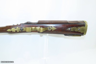 AUSTRIAN 19th Century Anton Schreiber BELLOWS Crank Handle Tip-Up AIR GUN RELIEF CARVED & ENGRAVED Made in GRAZ, AUSTRIA - Image 6 of 16