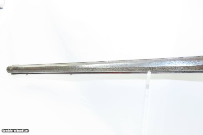 AUSTRIAN 19th Century Anton Schreiber BELLOWS Crank Handle Tip-Up AIR GUN RELIEF CARVED & ENGRAVED Made in GRAZ, AUSTRIA - Image 11 of 16