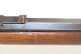 c1899 mfr. WINCHESTER 1894 .30-30 WCF Lever Action C&R Rifle JOHN BROWNINGOctagonal Barrel, Crescent Butt Plate, Tang Peep Sight - 9 of 20