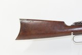 c1899 mfr. WINCHESTER 1894 .30-30 WCF Lever Action C&R Rifle JOHN BROWNINGOctagonal Barrel, Crescent Butt Plate, Tang Peep Sight - 16 of 20