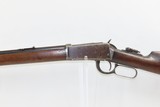 c1899 mfr. WINCHESTER 1894 .30-30 WCF Lever Action C&R Rifle JOHN BROWNINGOctagonal Barrel, Crescent Butt Plate, Tang Peep Sight - 4 of 20