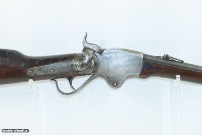 FRONTIER Antique SPENCER REPEATING RIFLE Co M1865 .50 Repeating SR CARBINE1 of 24,000 Post-Civil War Carbines Produced - Image 4 of 18