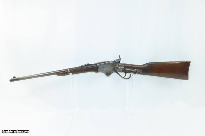 FRONTIER Antique SPENCER REPEATING RIFLE Co M1865 .50 Repeating SR CARBINE1 of 24,000 Post-Civil War Carbines Produced - Image 13 of 18