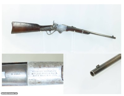 FRONTIER Antique SPENCER REPEATING RIFLE Co M1865 .50 Repeating SR CARBINE
1 of 24,000 Post-Civil War Carbines Produced