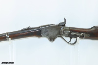 FRONTIER Antique SPENCER REPEATING RIFLE Co M1865 .50 Repeating SR CARBINE1 of 24,000 Post-Civil War Carbines Produced - Image 15 of 18