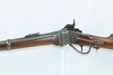 Antique U.S. SHARPS New Model 1859 .50-70 Cartridge Conversion SR Carbine
Classic CIVIL WAR / WILD WEST Saddle Ring Carbine - 16 of 19