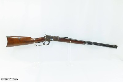 c1910 WINCHESTER Model 1892 Lever Action RIFLE .25-20 C&R Octagonal BarrelPre-WORLD WAR I Era Lever Action Made in 1910 - Image 16 of 21