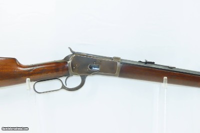 c1910 WINCHESTER Model 1892 Lever Action RIFLE .25-20 C&R Octagonal BarrelPre-WORLD WAR I Era Lever Action Made in 1910 - Image 18 of 21